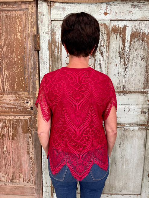 An Eye For Lace Top
