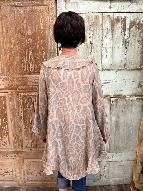 All Is Well Kimono - LEOPARD