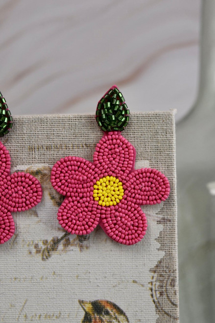 Beading Your Best Earrings - DARK PINK