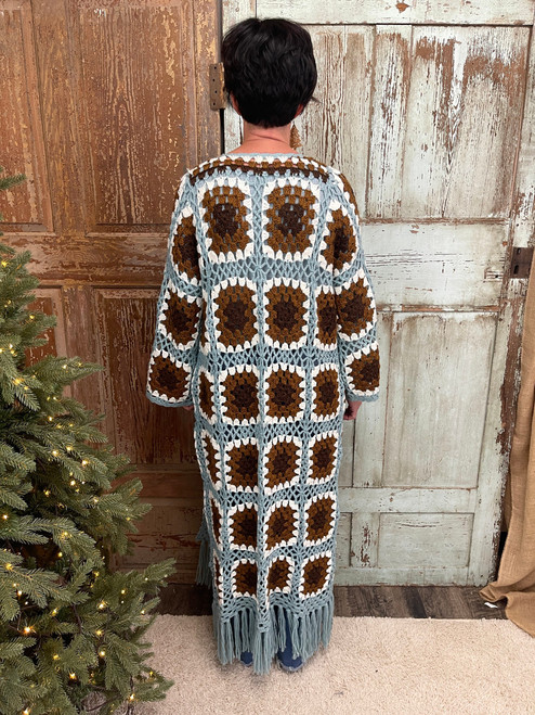 Feeling Festive Crochet Kimono