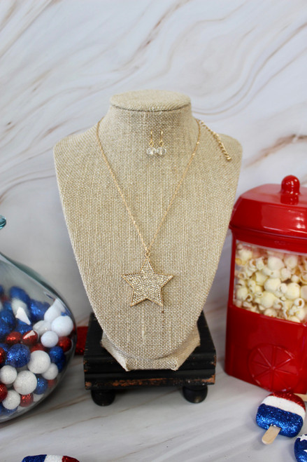 Star Chasing Necklace - GOLD