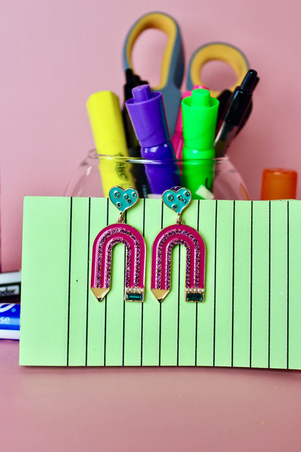Teachers Are Always Write Earrings