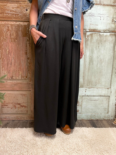 Let's Get Moving Pants - BLACK
