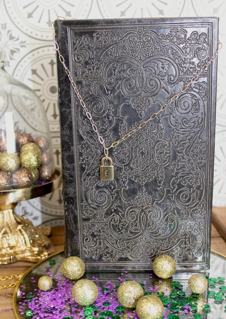 Lock It Down Necklace