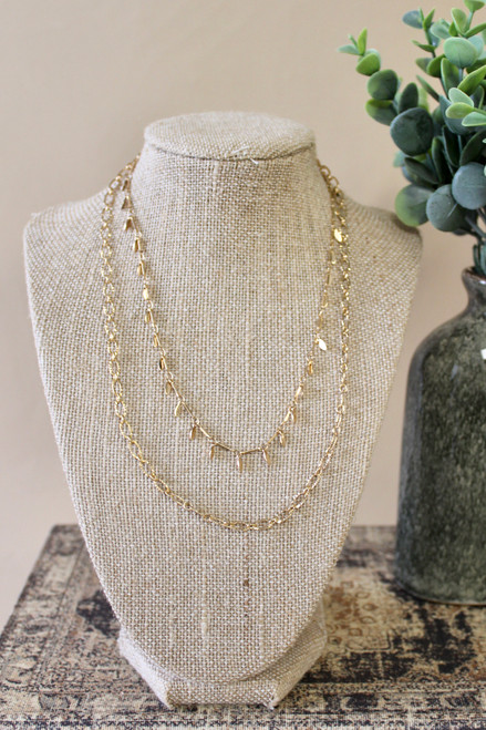 Two Steps Back Necklace
