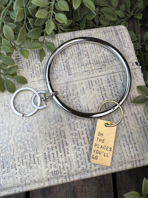 Oh The Places You'll Go Key Ring *FINAL SALE*
