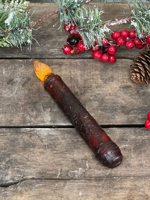 Burgundy Timer Taper - 6" Burgundy Timer Taper - 6"