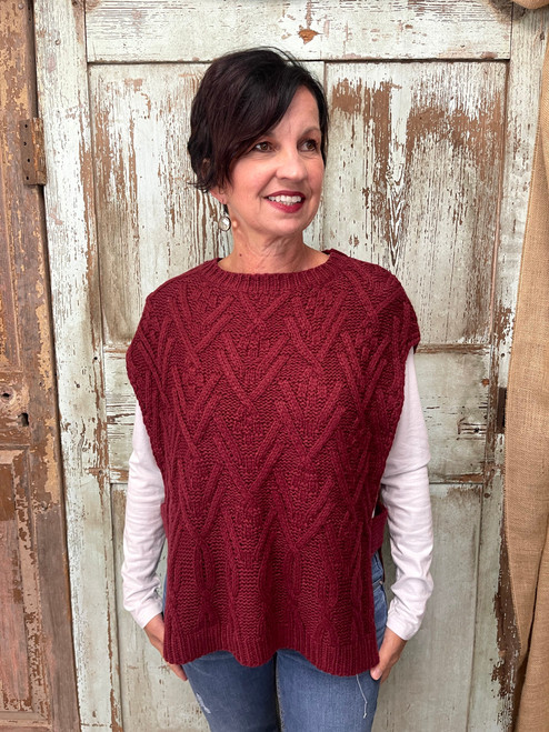 Live Boldly Sweater Vest