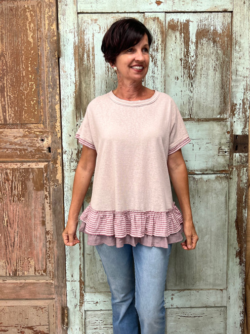 Easy Afternoons Top - MAUVE