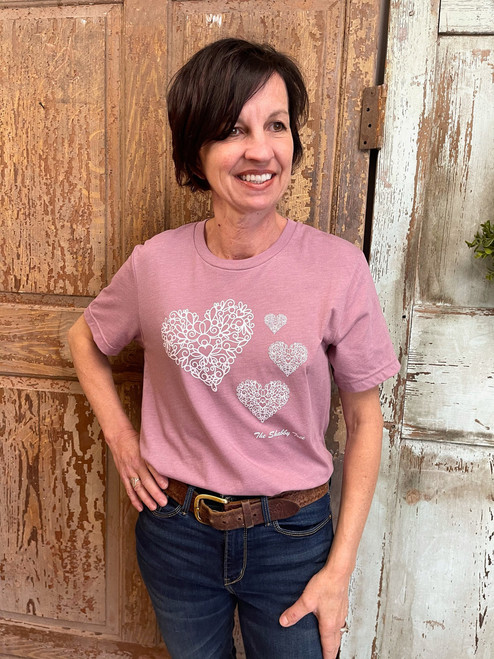 Shabby Tree HEART Tee