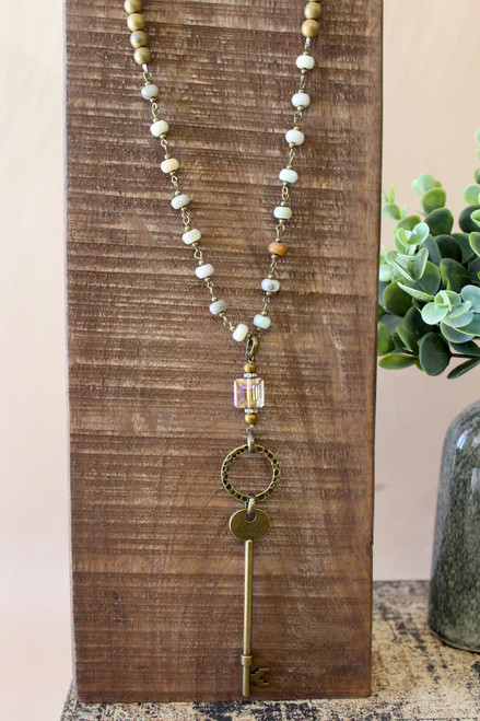 Kindness Is Key Handmade Necklace