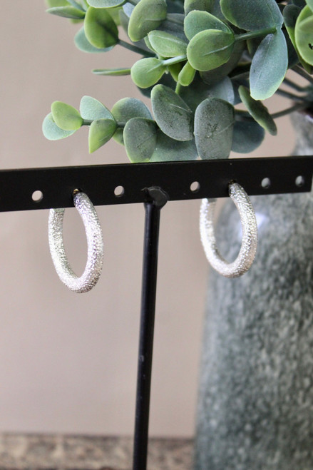 Aim High Hoop Earrings