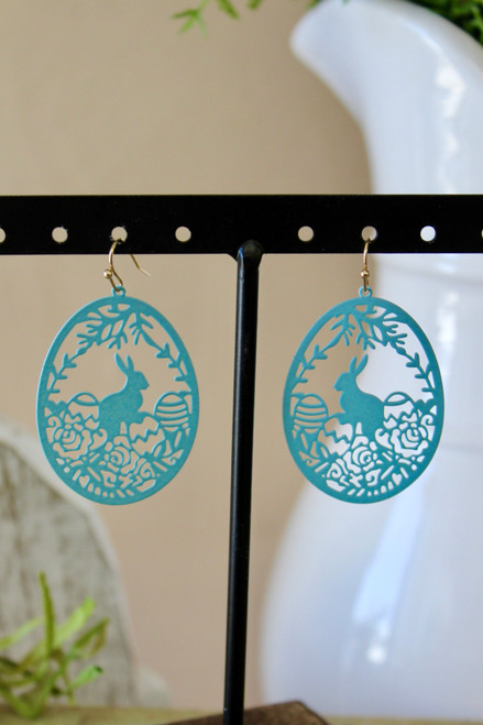 Pleasant Surprise Earrings -  Blue