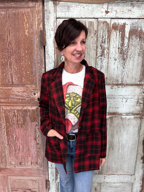 Here For The Season Blazer *FINAL SALE*