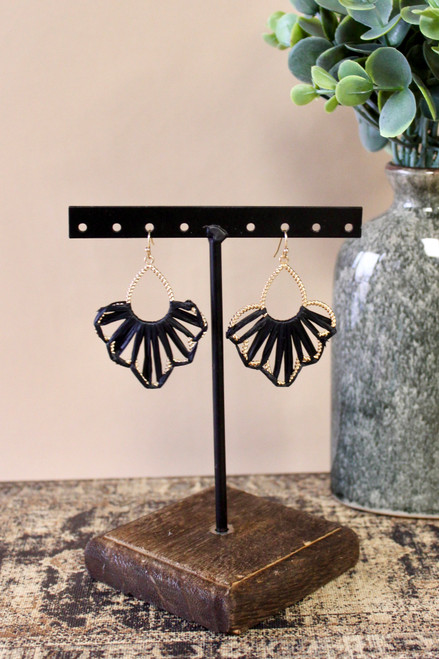 Just Another Day Earrings - Black