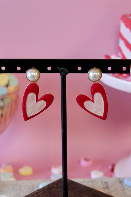 Crushing On Cupid Earrings