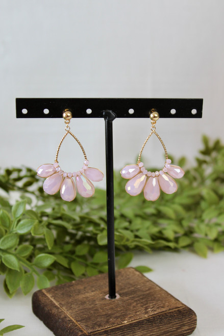 Final Touch Earrings - Pink