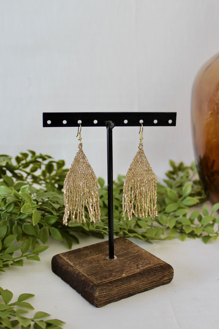 Front Row Seat Earrings - Gold