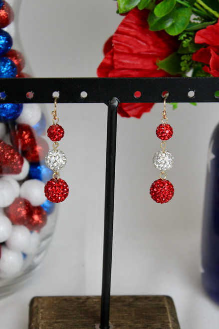 Rhinestone Ready Earrings