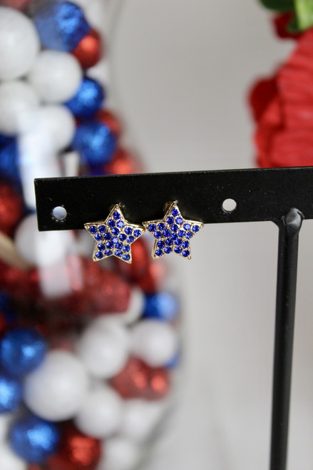 Star Spangled And Sparkling Earring Set