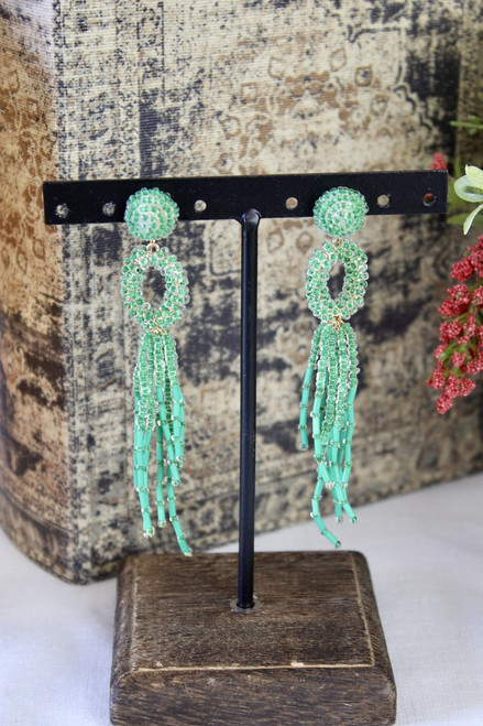 These Are The Days Earrings - Green