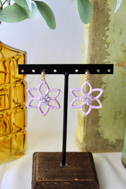 Summer Is Calling Earrings - Lavender