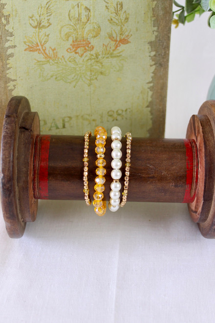 Golden Glow Bracelet Set