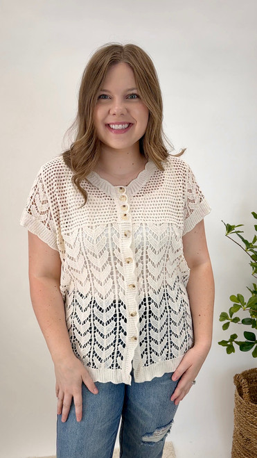 Sweetest Spirit Crochet Cardigan