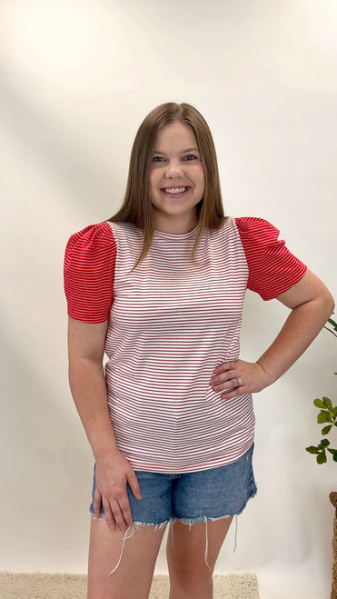 Earn Your Stripes Top *FINAL SALE*