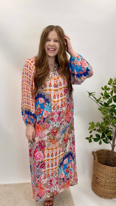Sunset Silhouette Dress