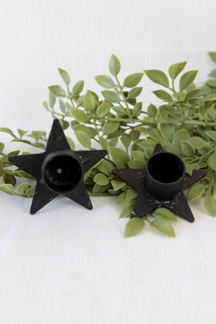 Star Taper Holder Set Of 2 Star Taper Holder Set Of 2