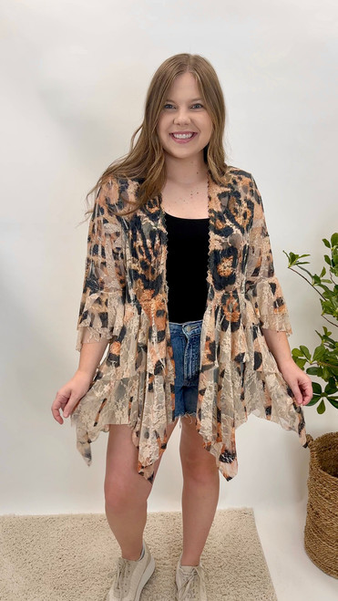 Feeling My Best Kimono - Leopard