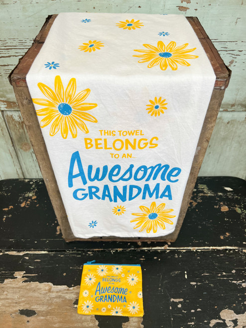 Grandma Wallet/Towel Set