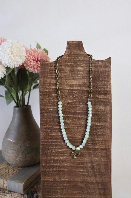 All You Could Want Handmade Necklace - Mint