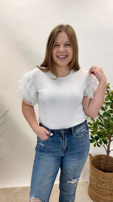 Tulle Much Fun Top *FINAL SALE*