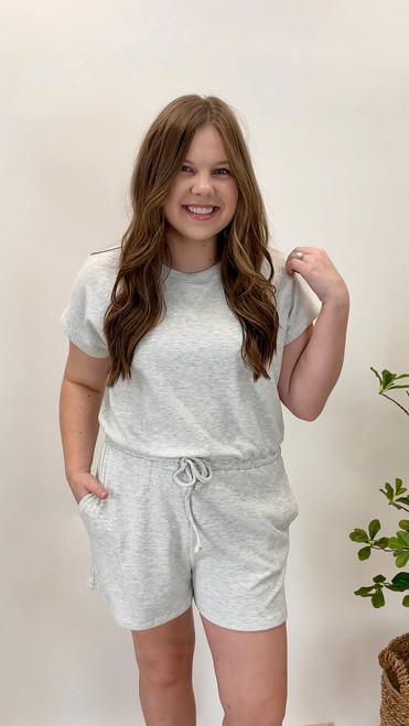 Cozy Comfort Romper *FINAL SALE* Cozy Comfort Romper *FINAL SALE*