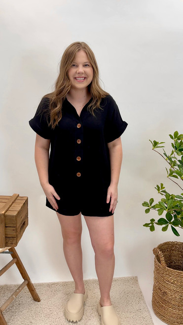 Stop And Remember Romper *FINAL SALE*