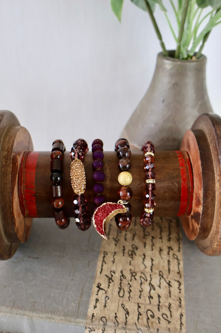 Talking To The Moon Bracelet Set