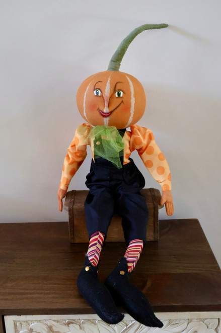 Huey Pumpkin Doll