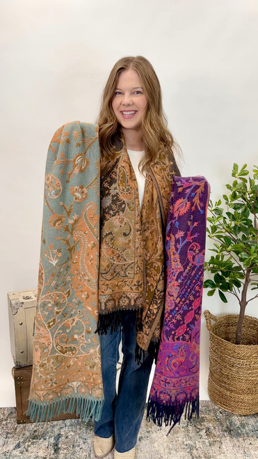 Lipstick And Lattes Scarf