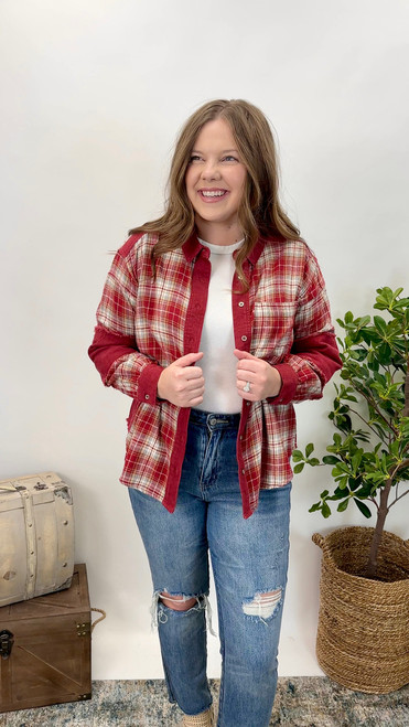 Picture It Plaid Jacket