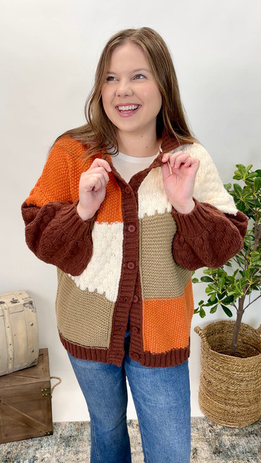 Pick Of The Patch Cardigan