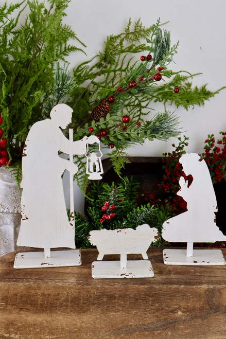 Silhouette Nativity Set