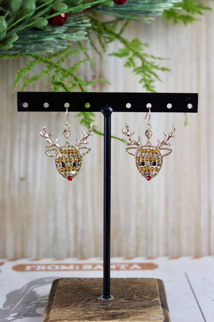 Run Run Rudolph Earrings