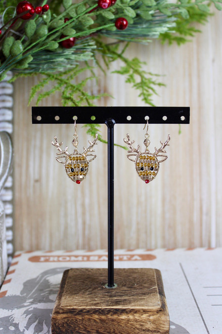 Run Run Rudolph Earrings
