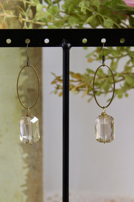 Through The Haze Handmade Earrings