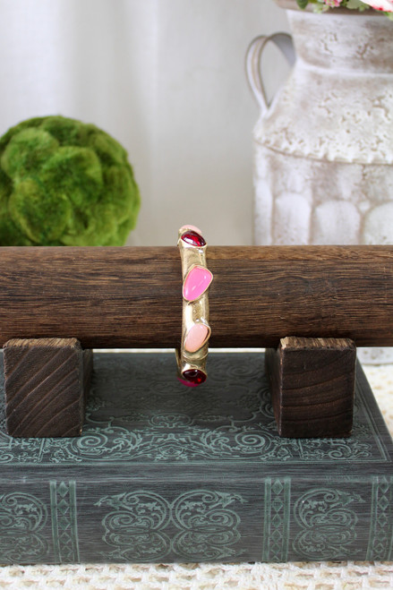 I'll Be Around Bracelet - Pink *FINAL SALE*