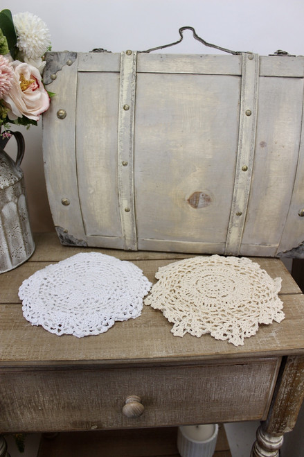 Pack Of 5 Crochet Doilies