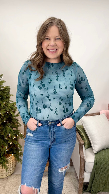 Sheer Beauty Top
