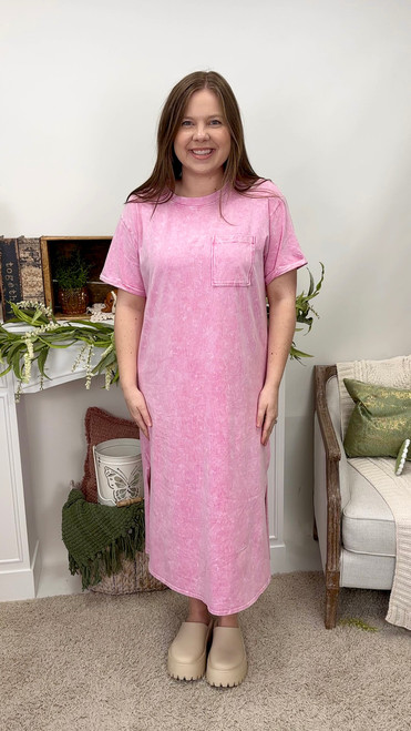 Beautiful Adventures Dress - Pink